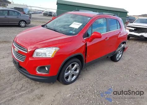 2015 Chevrolet Trax Ltz z USA, uszkodzony, nr VIN 3GNCJTSB6FL207313